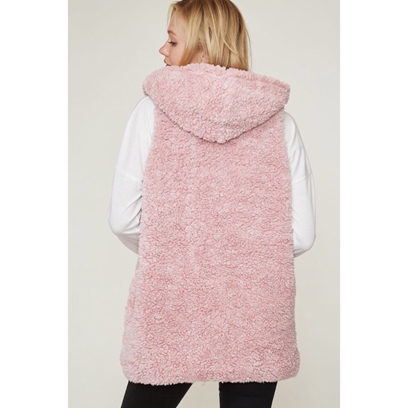 🌺5⭐️🎉HP🎉Teddy Sherpa Vest - Picture 4 of 6